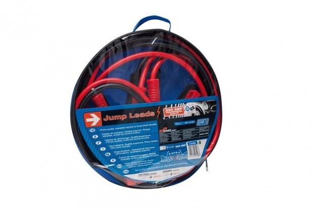 startkabels 350A 3 meter 12/24 Volt 25 mm&sup2;