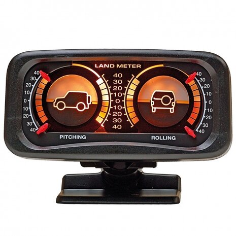 hellingmeter 4x4 12 Volt zwart