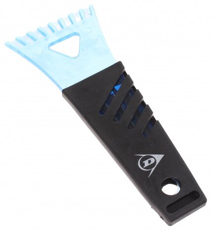 ijskrabber 18 x 7,5 cm blauw/zwart