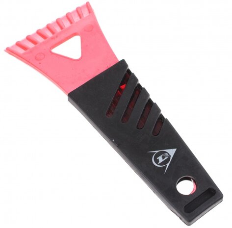 ijskrabber 18 x 7,5 cm rood/zwart