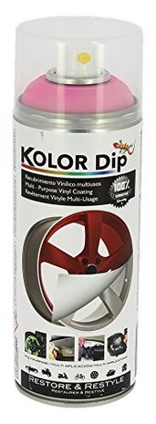 spuitfolie fluor roze 400 ml