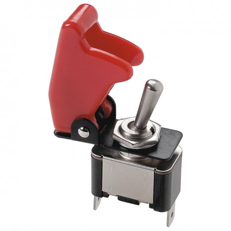 schakelaar Top Gun 12/24 Volt rood