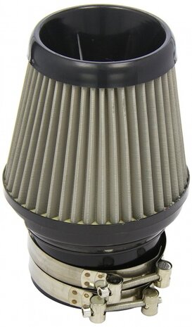 luchtfilter 190 x 155 mm 60/65/70/76/90/100 mm zilver