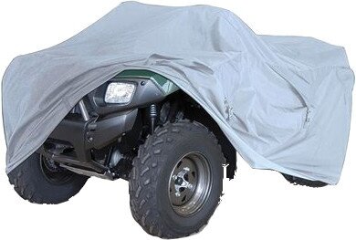 quadhoes L 220 x 125 x 85 cm PE/katoen grijs