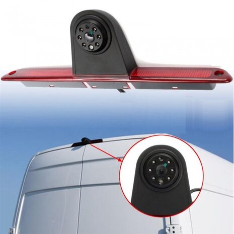 achteruitrijcamera derde remlicht VW Crafter/MB Sprinter