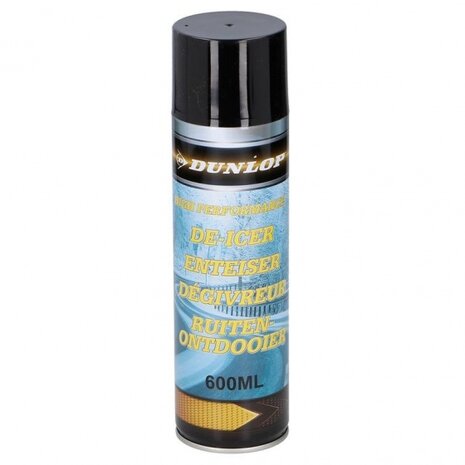 ruitontdooier spuitbus 600 ml staal zwart