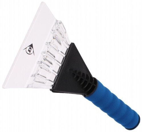 ijskrabber 25 x 13,5 cm blauw/zwart