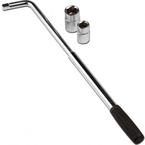 wielsleutel telescopisch 40-55 cm 17-19-21-23 mm staal