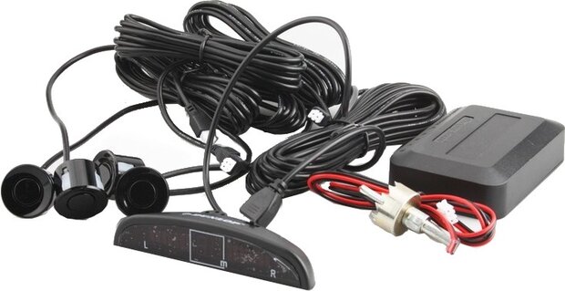 parkeersensoren set achter met display zwart
