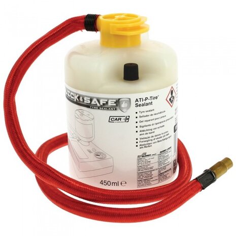 bandenreparatieset Quick &amp; Safe 12 Volt kunststof zwart
