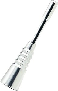 antenne 16V Xtra-shorty 7,5 cm zilver