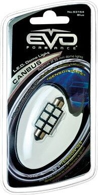 autolamp C5W SMD led 39 mm 12 V 2,5 W blauw per stuk
