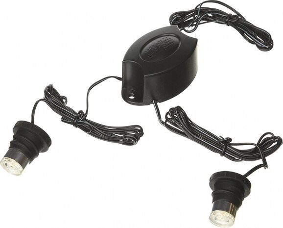 led-verlichtingsset knipperend SMD led 12 V wit 2 stuks