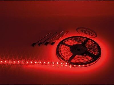 led-strip flexibel 12 Volt 500 cm op rol rood