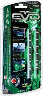 led-strips flexibel 12 Volt 10 cm 2 stuks groen