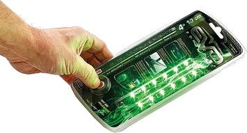 led-strips flexibel 12 Volt 10 cm 2 stuks groen