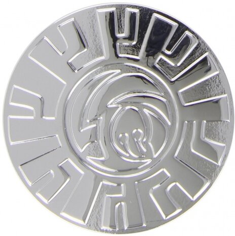 embleem Tribal chroom 55 mm per stuk