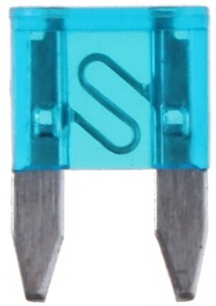 autozekeringen mini 15A blauw 250 stuks