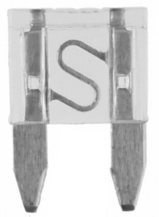autozekeringen mini 25A transparant 250 stuks
