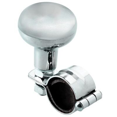 stuurknop universeel chroom