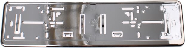 kentekenplaathouder 535 x 142 mm ABS chroom