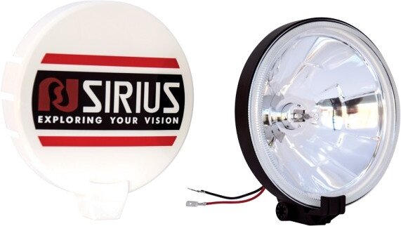 verstraler 160 mm H3 12 Volt 55 Watt zwart per stuk