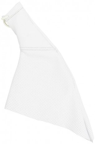 handremhoes universeel 22 cm leer wit