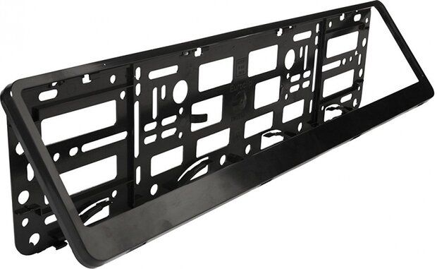 kentekenplaathouder 525 x 132 mm ABS zwart