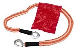 sleepkabel stretch 2,8 ton 3 meter rood