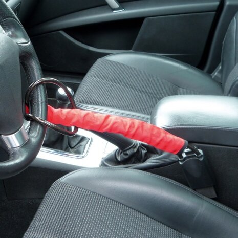 stuurslot belt-lock 50 cm staal rood