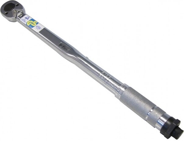 momentsleutel 40-210 nM 46 cm zilver