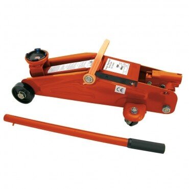 verrijdbare garagekrik 2 ton rood
