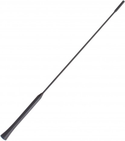 antenne vervangingsmast 16V 41 cm zwart