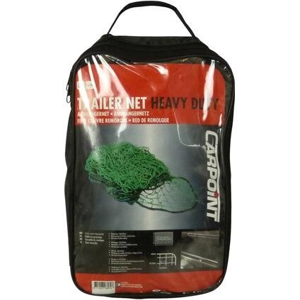afdeknet met elastische rand 250 x 160 cm groen