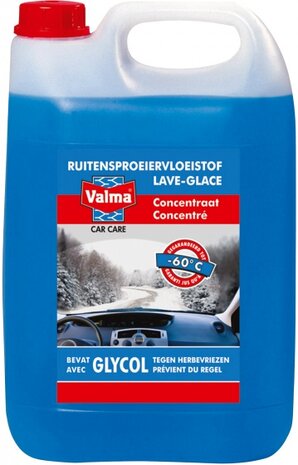 ruitensproeiervloeistof WC05 antivries -60&deg;C concentraat 5L