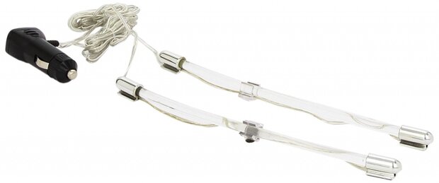 flexibele neonbuis 12 Volt 22 cm wit 2 stuks