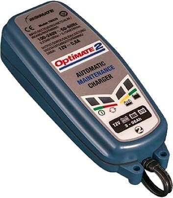 2 druppellader 12 Volt 3-96 Ah 0,8 A blauw