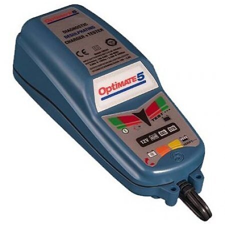 5 druppellader 12 Volt 8-120 Ah 2,8 A blauw