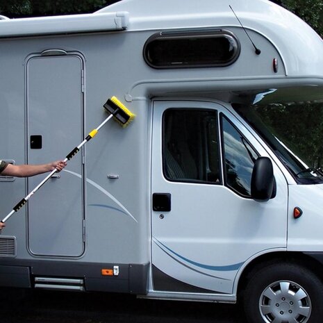 wasborstel Professional met telescopische steel 2 meter