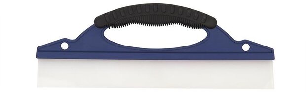 siliconen raamtrekker 30 cm blauw