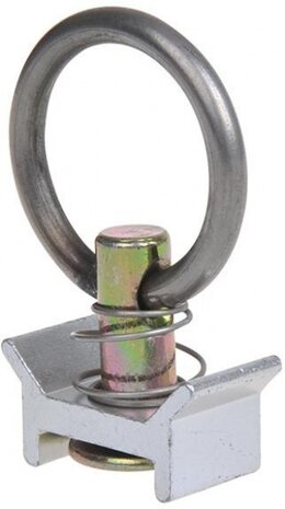 stud fitting enkel met ronde ring 1250 kg staal