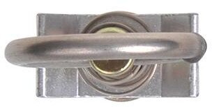 stud fitting enkel met ronde ring 1250 kg staal