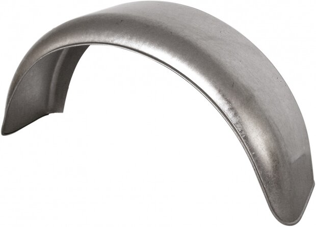 metalen spatbord 13 inch zilver