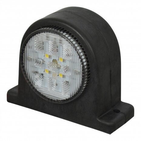 breedtelicht 10-30 Volt links 67 mm rood/wit