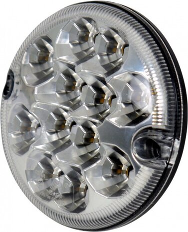 achteruitrijlamp 12/24 Volt led 95 mm wit