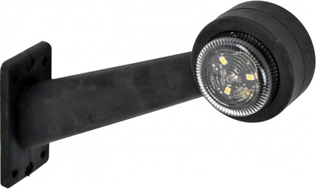 breedtelicht 10-30 Volt links 200 mm rood/wit