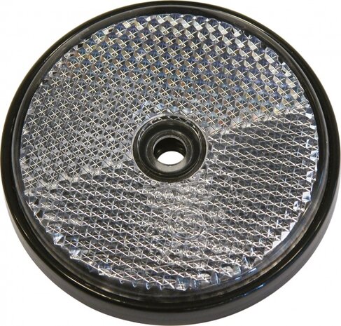 reflectoren rond 70 mm wit 2 stuks
