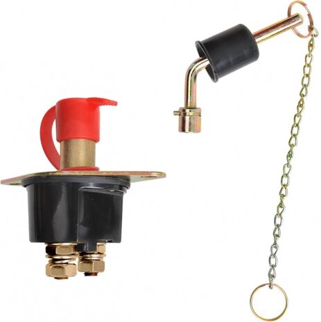 hoofdschakelaar Heavy Duty 2-polig 6-24 Volt 500 Amp&egrave;re