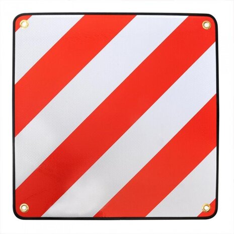 markeringsbord voor Itali&euml; 50 x 50 cm rood/wit