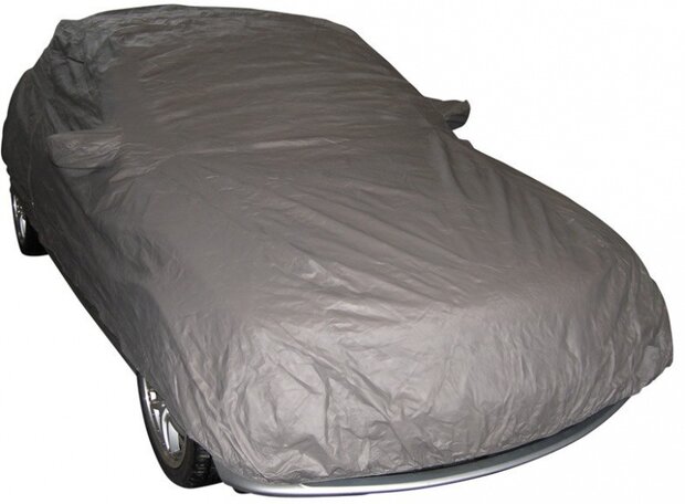 autohoes sedan M 432 x 150 x 126 cm PVC/katoen grijs